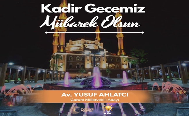 AHLATCIâ€™DAN KADÄ°R GECESÄ° MESAJI!